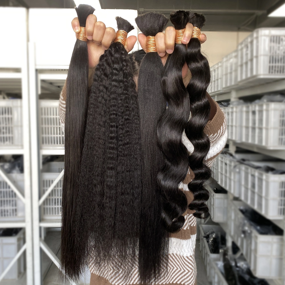 20inch Classic Styles Virgin Hair Natural Color Hair Bulk